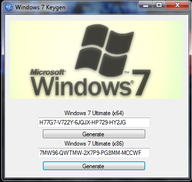 windows 7 ultimate keygen download